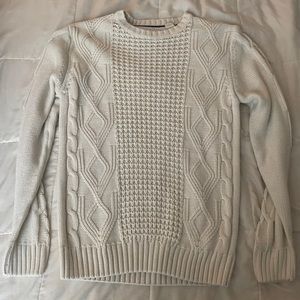 Original Weatherproof Vintage Cable Knit Sweater Men